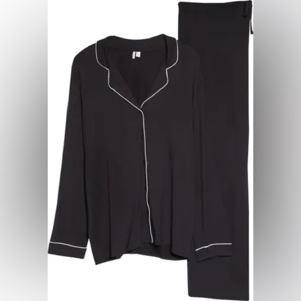 Nordstrom Moonlight Eco Black Women's Pajama Set Pants